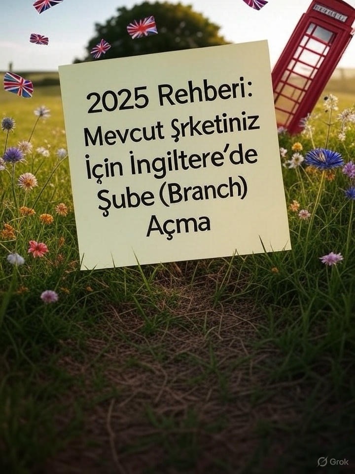2025 Rehberi: İngiltere’de Mevcut Şirketiniz İçin Şube (Branch) Açma