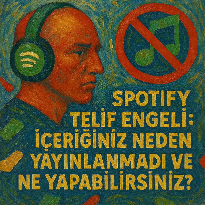 🎧 Spotify Telif Engeli: İçeriğiniz Neden Yayınlanmadı ve Ne Yapabilirsiniz?