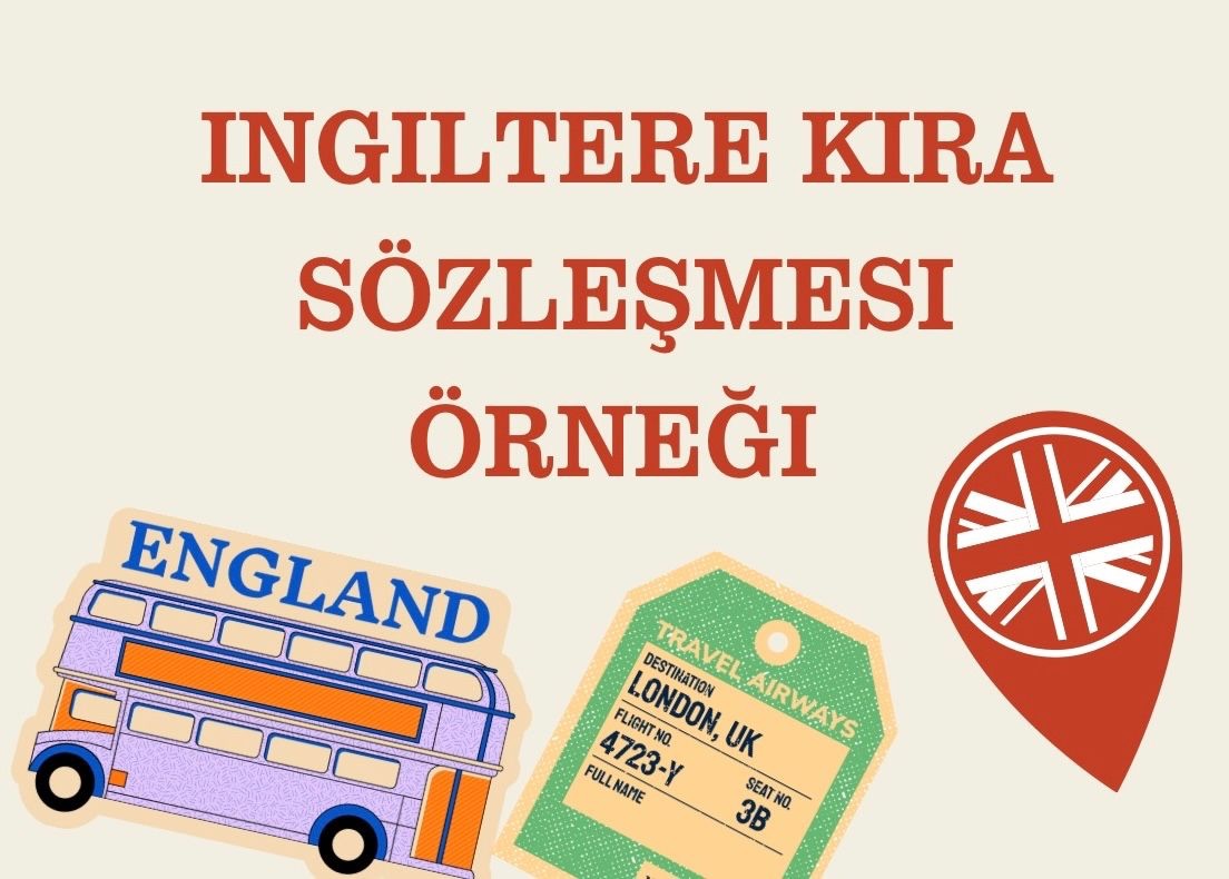 İngiltere Kira Sözleşmesi Örneği