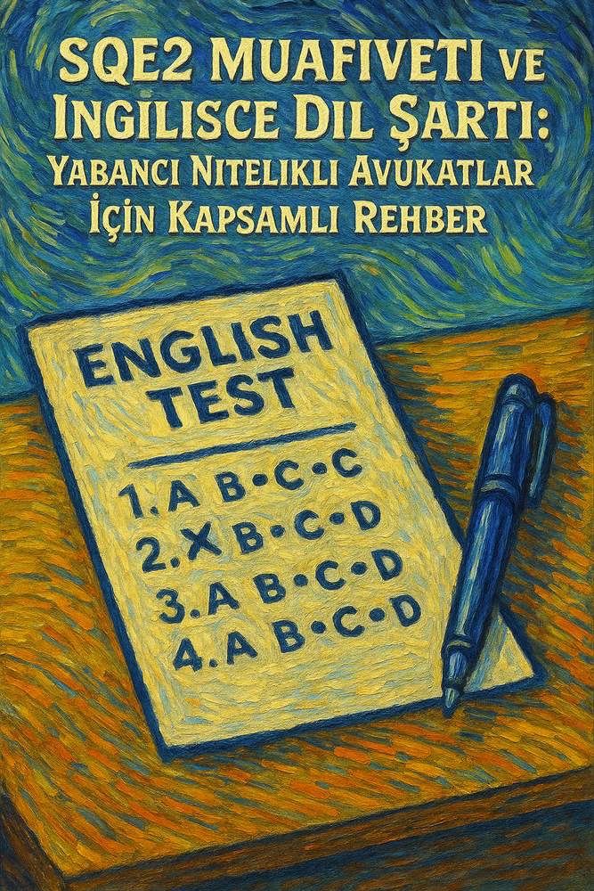 SQE2 Muafiyeti ve İngilizce Dil Şartı: Yabancı Nitelikli Avukatlar İçin Kapsamlı Rehber