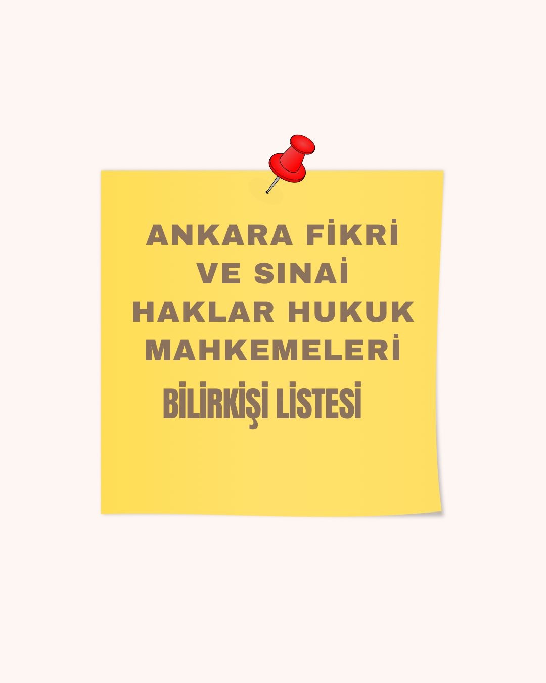 ANKARA FİKRİ VE SINAİ HAKLAR MAHKEMELERİ BİLİRKİŞİ LİSTESİ