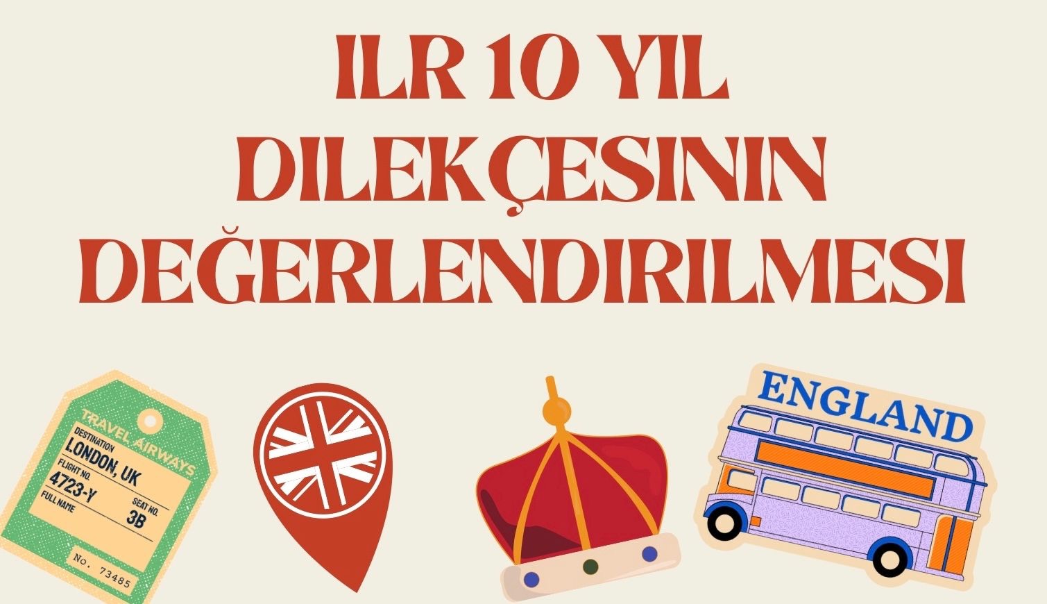 İngiltere’de 10 Yıl ILR Kanunu Dilekçesi